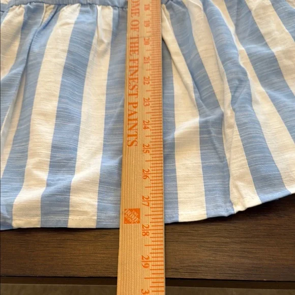 Cupshe Blue and White Striped Mini Dress - Picture 11 of 11
